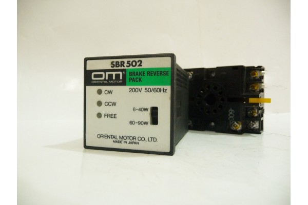 Brake Reverse Pack Controller, SBR502, Oriental Motor, Japan 
